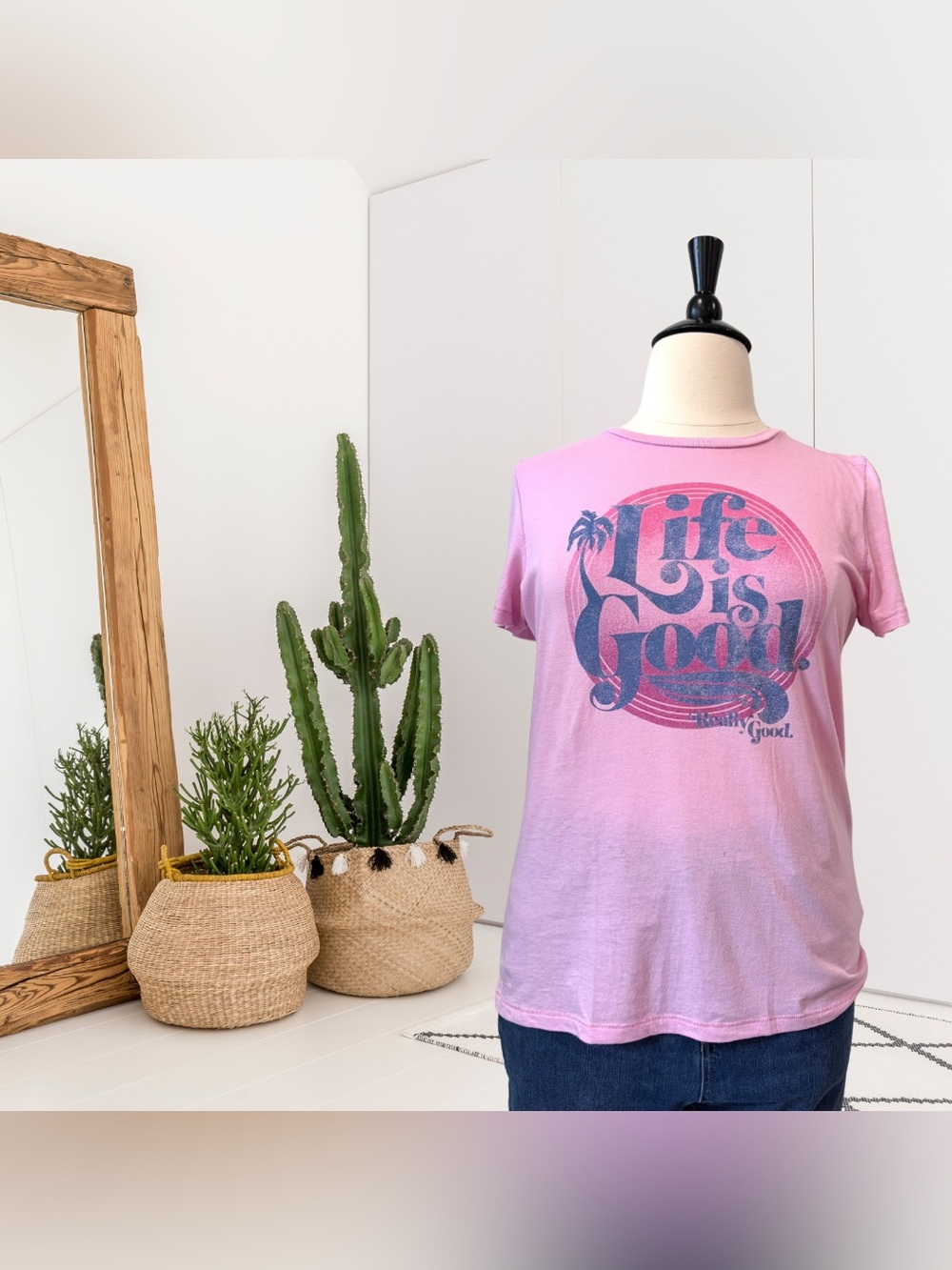 Life is Good Short Sleeve Tee T-Shirt